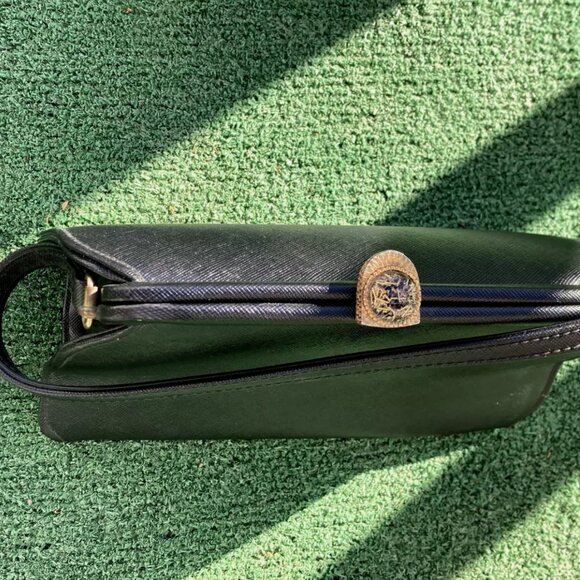 Theodor California Black Handbag with Emblem/Jewel - Picture 2 of 4